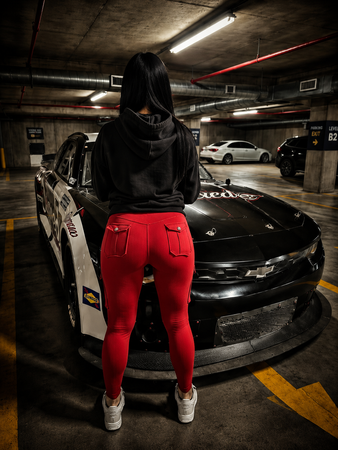 Sugared Basic Line Hoodie